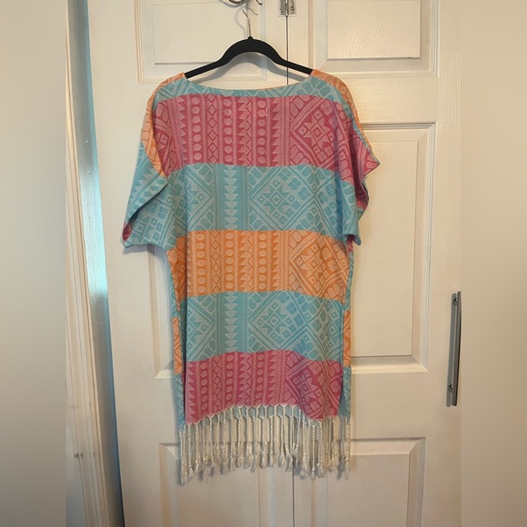 Begonville Tunic Cover up Dress One Size - Picture 4 of 8